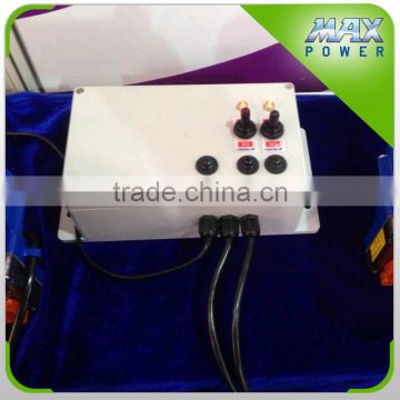 Electrical cabinet for greenhouse electric roll up motor