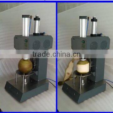 Automatic Stainless Steel Diamond Shape Coconut Trimming Machine