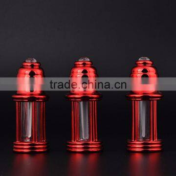 3ml Wholesale 2 Colors Fashion Unique Small Tower Of Glass Bottle Refillable Oil Essential Smple Bottles photo-6