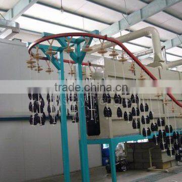 Automatic powder coating line equipment customerized