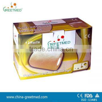 100% Cotton Medical Self Adhesive Elastic Bandage photo-2