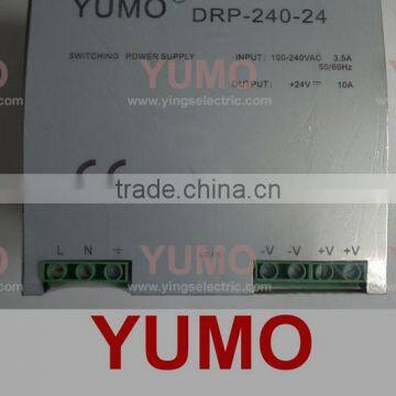 YUMO DRP-240-24 240W 24VAC power supply switching