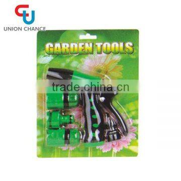 plastic garden hose nozzle set