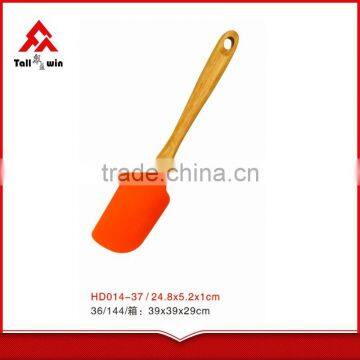 Wooden handle silicone spatula,kitchen utensils,silicone tools