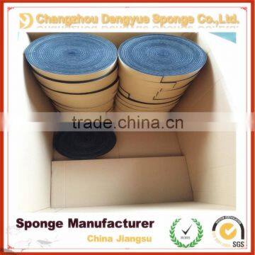 Weatherseal Strips Adhesive Single Side EPDM SBR NBR PVC Rubber Black Foam Tape