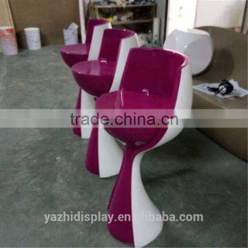 Modern Elegant Designs Fiberglass Chair For Home Or bar