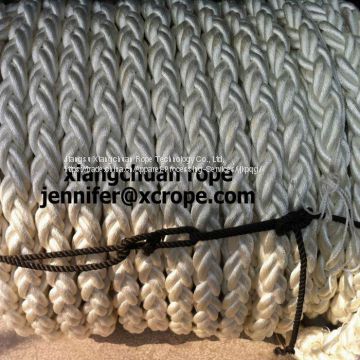 Dia75mm 8 Strands Polyester Rope