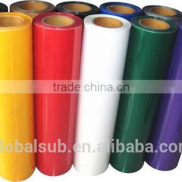 Wholesale PU Flock Heat Transfer Vinyl film for Clothing