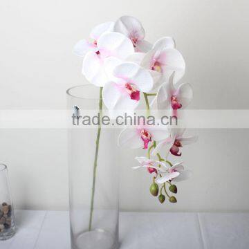 SJ10111099 Artificial China Silk Orchid Single Stem Flower photo-4