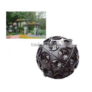 SOL 2015 flower ball pots plastic green planter