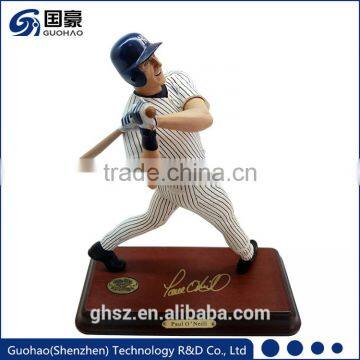 Baseball Caps Men Custom Baseball Player Figurine