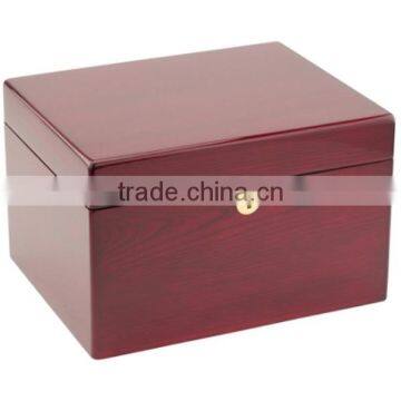 Simple Style Memorial Chest Cremation Wooden Urn for Ashes