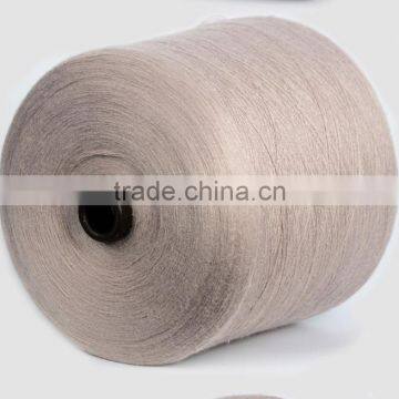China Wholesale Dope Dyed Red Color Pure 100% Cotton Yarn Weaving 30/1 In Stocks photo-5