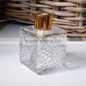 60ml 120ml 180ml 250ml Square Glass Diffuser Bottle With Reed photo-2