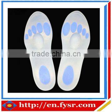 Silicone diabetic insole silicon palm insole