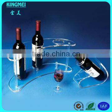 PARTY DECORATION exquisite acrylic wine bottle display rack