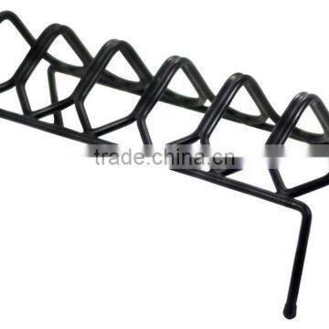 Handgun Rack 6 Gun Pistol Holder Metal Organizer For Safe Storage Vinyl Coated