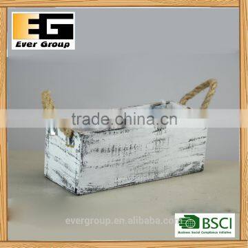 Wooden Flower Pot for Succulent Plants Desktop Decoration Potted Balcony Solid Wood Flowerpot photo-3