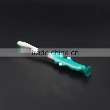 Lovely Bear Handle Toothbrush For Kids Animal Toothbrush Soft Bottom Sucker photo-6