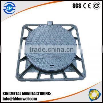 Sewer Ductile Cast Iron Manhole Cover With Frame Foundry