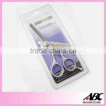 Durable Stainless Steel Serrated Hair Scissors