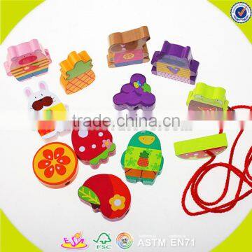 Wholesale Baby Wooden Threading Game Fashion Kids Wooden Threading Game Popular Children Wooden Threading Game W11E044 photo-6