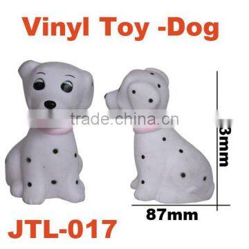 VINYL DOT DOG TOY