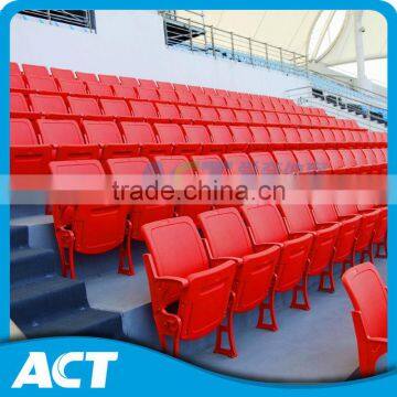 Semi-upholstered HDPE Blow Moulded Foldable Stadium Chair for Indoor photo-4