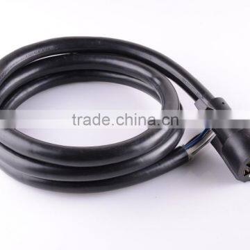 S80394 8FT Foot 7 Way Trailer Cord Wire Harness Light Plug Connector Blade Molded RV Cable photo-2