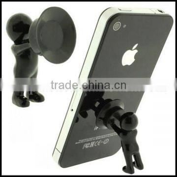 OEM Funny Boy Shape Plastic Mobile Phone Holder for Sale/High Quality Colorful Plastic Boy Shape Cell Phone Holder Wholesale