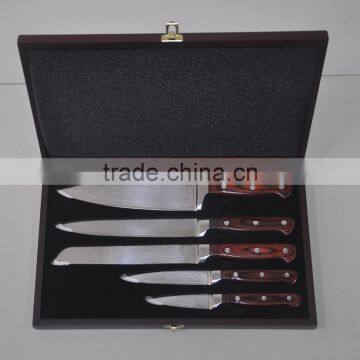 Damascus Steel Knife Set in Gift Box photo-2