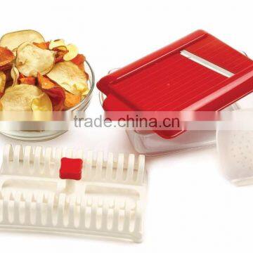 Top fashion high quality no-stick plastic microwave potato chip maker