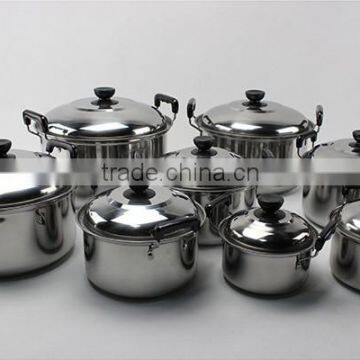 10PCS High Bosy Stainless Steel Stockpot/Cookware Stock Pot photo-4