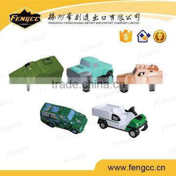 PU foam stress toy / stress ball in mini army car shape