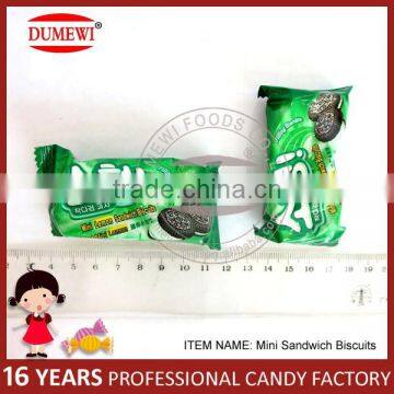 160g Mini Black Vanilla Sandwich Biscuits photo-5