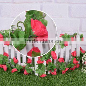 Artificial Hanging Vine Plant Silk Leaf Garland photo-6