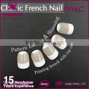 French Acrylic Artificial False Nail Tips Color Fake Nail Art Tips photo-4