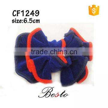 2016 Factory wholesale fancy chic chiffon fabric bow hair accessory for women