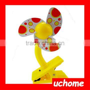 UCHOME 2017 Baby Prams Cots Play Gyms Mini Safety Clip-on Fan Baby Stroller Jogger Safety Clip Fan photo-3