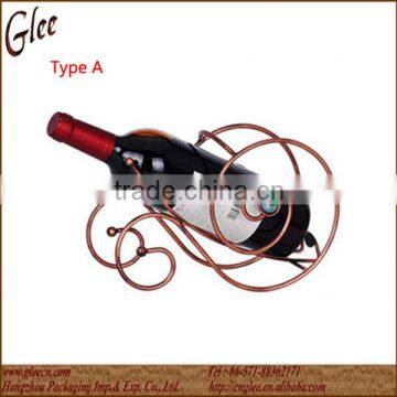 Stainless Steel Metal Wine Bottle Holder photo-3