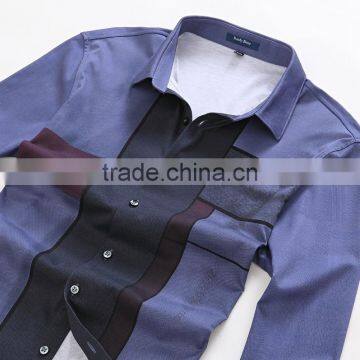 Custom Long Sleeve Cotton Solid Mens Polo t Shirt photo-3