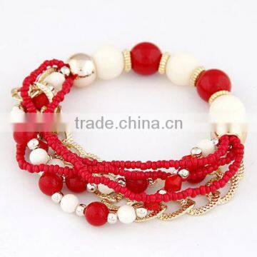 Bohemian Style jewelry bangle women elegant bead bracelet SP6038