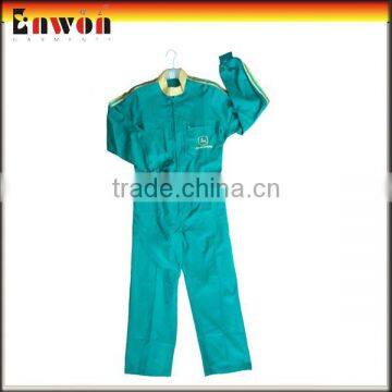 100% Cotton Green Trim Coverall Workwears