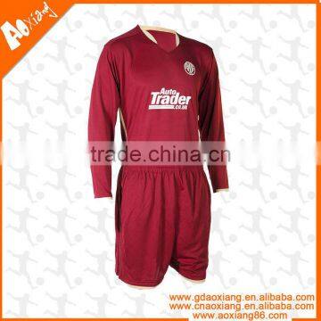 SJ0050 Customized Long Sleeve Soccer Uniform