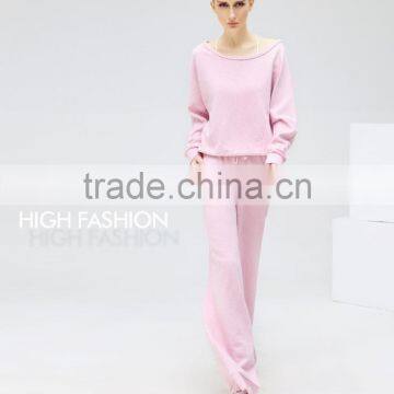 2016 fashion spring sets thin fleece/new sport loose bomber pull over fleece/big collar pink rose fleece