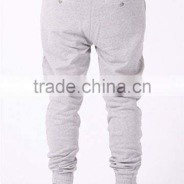 Top Fashion Pants Blank Loose Grey Jogger Cotton Trousers for Men photo-4