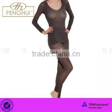 Ultra-thin transparent seamless body underwear suit