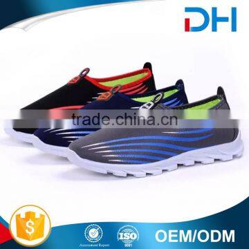 Fancy breathable slip on shoes men casual comfortable