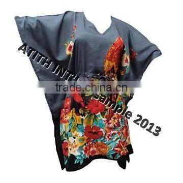 V Neck Polyester Kaftan photo-5