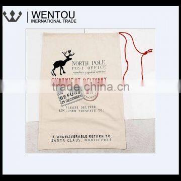 Personalized Christmas Santa Sack Bag With Drawstring photo-6